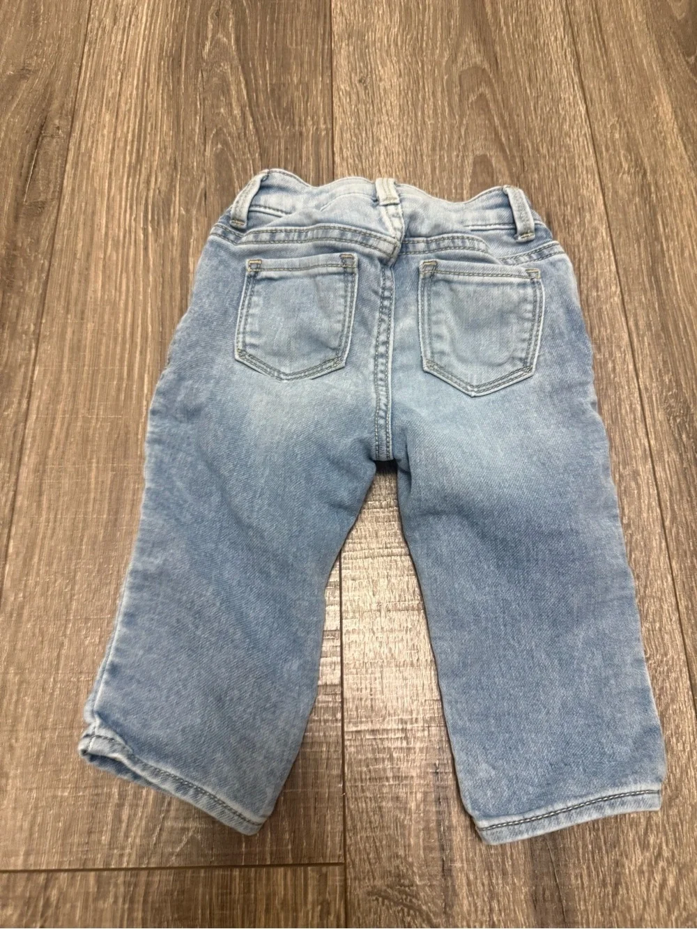 Baby Gap Girls Jeans Light Wash Skinny Size 12-18 Months